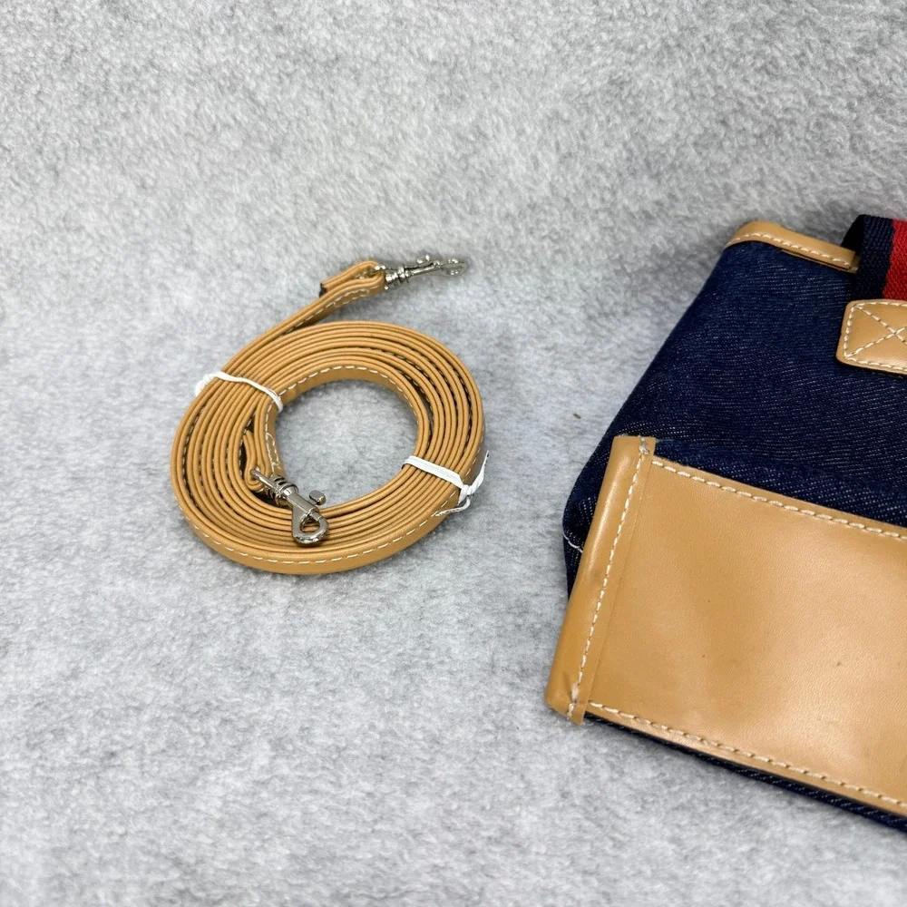 Tommy Hilfiger Denim Mini Tote Bag Women Small Blue Preppy Y2K Americana